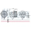 Pulseur d'air habitacle NISSENS 87075 - Visuel 1
