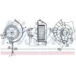 Pulseur d'air habitacle NISSENS 87081 - Visuel 1