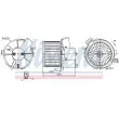 Pulseur d'air habitacle NISSENS 87092 - Visuel 1