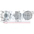 Pulseur d'air habitacle NISSENS 87103 - Visuel 1