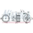 Pulseur d'air habitacle NISSENS 87109 - Visuel 1