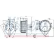 Pulseur d'air habitacle NISSENS 87128 - Visuel 1