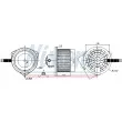 Pulseur d'air habitacle NISSENS 87142 - Visuel 1
