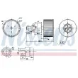 Pulseur d'air habitacle NISSENS 87149 - Visuel 1