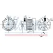 Pulseur d'air habitacle NISSENS 87163 - Visuel 1