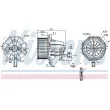 Pulseur d'air habitacle NISSENS 87166 - Visuel 1