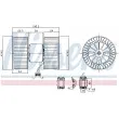 Pulseur d'air habitacle NISSENS 87196 - Visuel 1