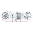 Pulseur d'air habitacle NISSENS 87208 - Visuel 1