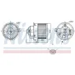 Pulseur d'air habitacle NISSENS 87250 - Visuel 1