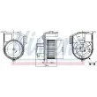 Pulseur d'air habitacle NISSENS 87393 - Visuel 1