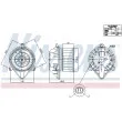 Pulseur d'air habitacle NISSENS 87403 - Visuel 1