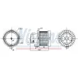Pulseur d'air habitacle NISSENS 87415 - Visuel 1