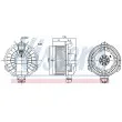 Pulseur d'air habitacle NISSENS 87419 - Visuel 1