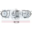 Pulseur d'air habitacle NISSENS 87487 - Visuel 1