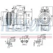 Compresseur, climatisation NISSENS 890023 - Visuel 1