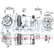 Compresseur, climatisation NISSENS 890057 - Visuel 1