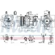 Compresseur, climatisation NISSENS 890087 - Visuel 1