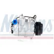 Compresseur, climatisation NISSENS 890218 - Visuel 2