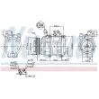 Compresseur, climatisation NISSENS 890282 - Visuel 1
