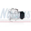 Compresseur, climatisation NISSENS 890315 - Visuel 2