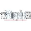 Compresseur, climatisation NISSENS 89032 - Visuel 1