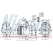 Compresseur, climatisation NISSENS 89037 - Visuel 1