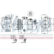 Compresseur, climatisation NISSENS 890394 - Visuel 1