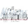 Compresseur, climatisation NISSENS 89051 - Visuel 1