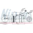 Compresseur, climatisation NISSENS 89054 - Visuel 1