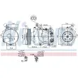 Compresseur, climatisation NISSENS 890562 - Visuel 1