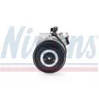 Compresseur, climatisation NISSENS 890563 - Visuel 3