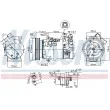 Compresseur, climatisation NISSENS 890586 - Visuel 1