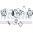 Compresseur, climatisation NISSENS 89086 - Visuel 1