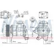 Compresseur, climatisation NISSENS 89087 - Visuel 1