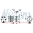 Compresseur, climatisation NISSENS 89099 - Visuel 1