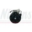 Compresseur, climatisation NISSENS 89099 - Visuel 3