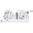 Compresseur, climatisation NISSENS 89106 - Visuel 1