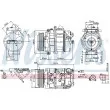 Compresseur, climatisation NISSENS 89114 - Visuel 1