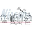 Compresseur, climatisation NISSENS 89128 - Visuel 1