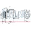 Compresseur, climatisation NISSENS 89132 - Visuel 1
