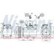 Compresseur, climatisation NISSENS 89238 - Visuel 1