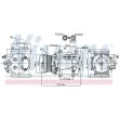 Compresseur, climatisation NISSENS 89241 - Visuel 1