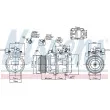 Compresseur, climatisation NISSENS 89256 - Visuel 1
