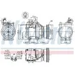 Compresseur, climatisation NISSENS 89264 - Visuel 1