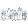 Compresseur, climatisation NISSENS 89271 - Visuel 1