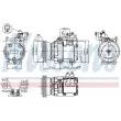 Compresseur, climatisation NISSENS 89277 - Visuel 1
