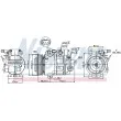 Compresseur, climatisation NISSENS 89304 - Visuel 1