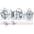 Compresseur, climatisation NISSENS 89309 - Visuel 1