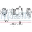 Compresseur, climatisation NISSENS 89333 - Visuel 1