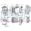Compresseur, climatisation NISSENS 89346 - Visuel 1